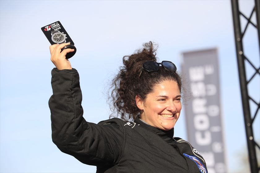Floriane brandit le trophée du Tour de Corse Historique 2026