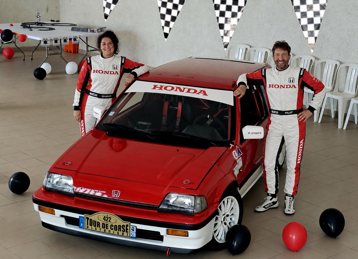 La Honda Civic Si E-AT Groupe A de Comminges Heritage Racing, dévoilée le 10 juillet 2026
